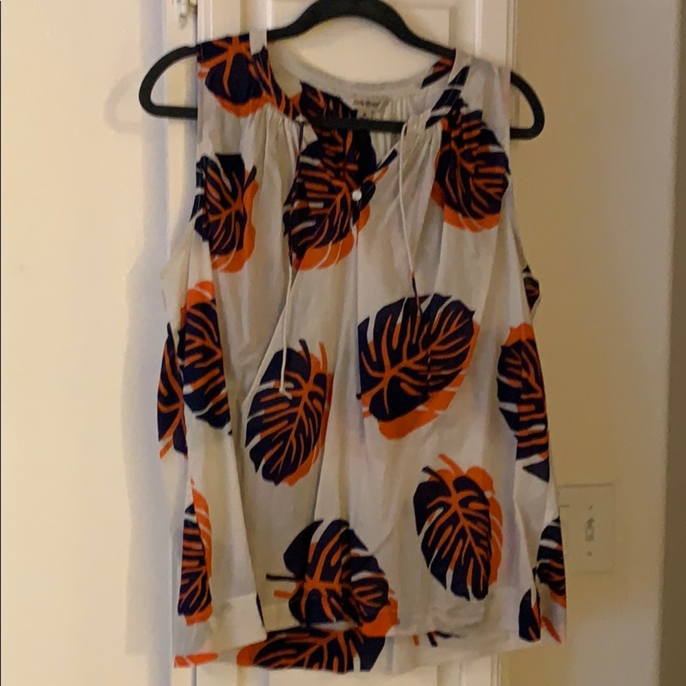 Lucky Brand Leaf Tank Top